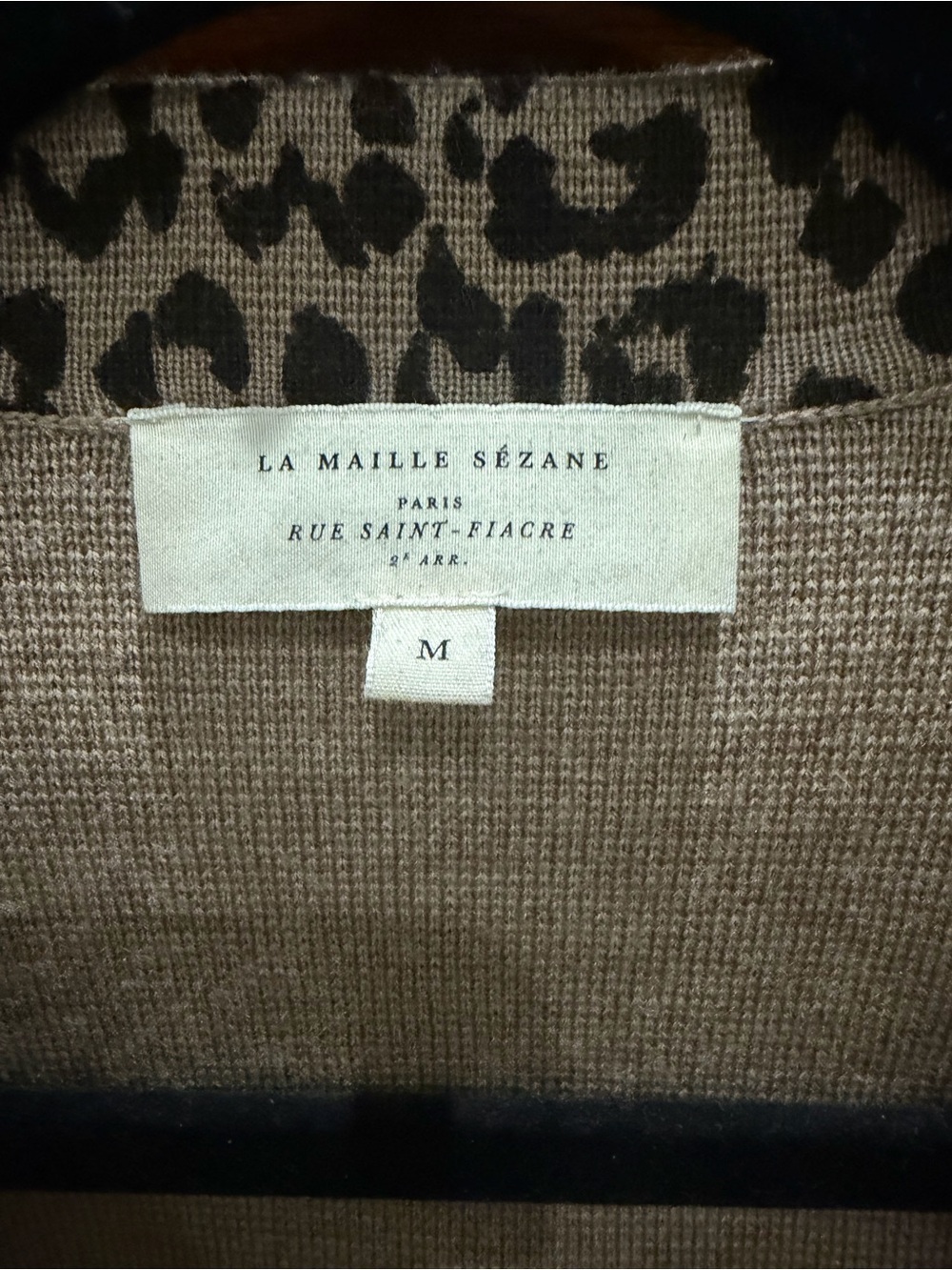 Sézane Leopard Print Betty - Picture 4 of 5